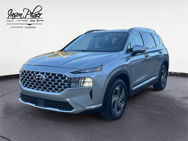 used 2021 Hyundai Santa Fe car, priced at $18,700