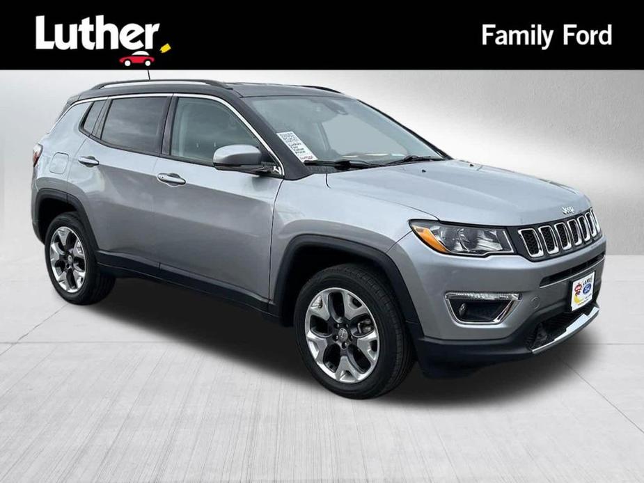 used 2021 Jeep Compass car, priced at $22,999