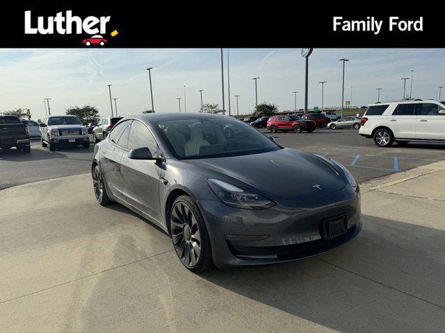 used 2021 Tesla Model 3 car, priced at $32,599