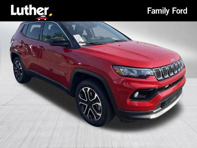 used 2023 Jeep Compass car, priced at $22,999