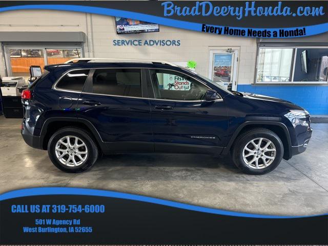 used 2016 Jeep Cherokee car, priced at $11,900