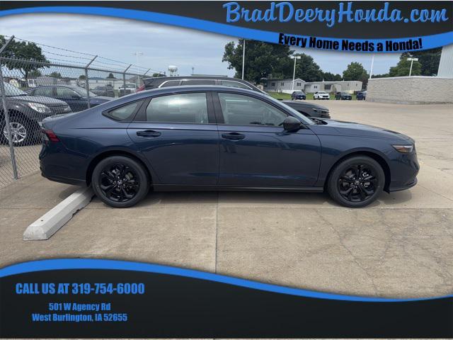 new 2025 Honda Accord car, priced at $30,710