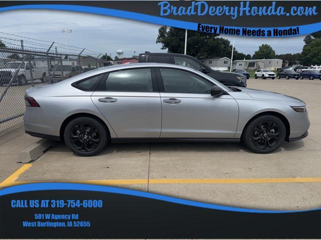 new 2025 Honda Accord car, priced at $30,710