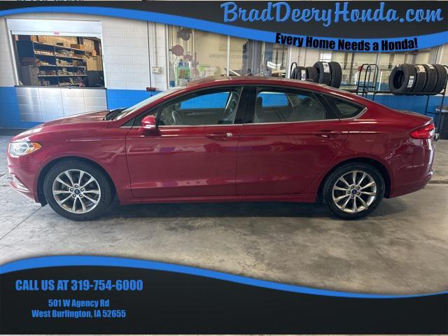 used 2017 Ford Fusion car, priced at $16,900