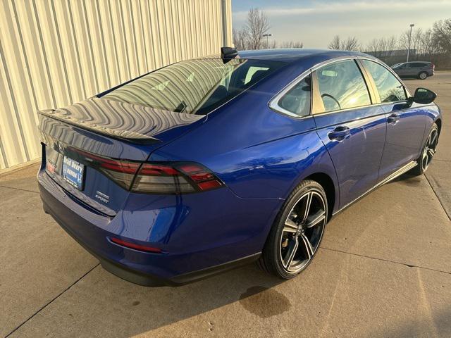 new 2025 Honda Accord Hybrid car, priced at $34,205