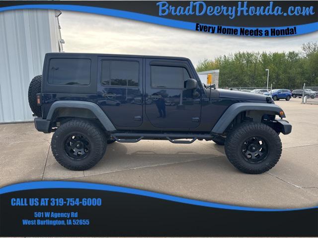 used 2013 Jeep Wrangler Unlimited car, priced at $20,900