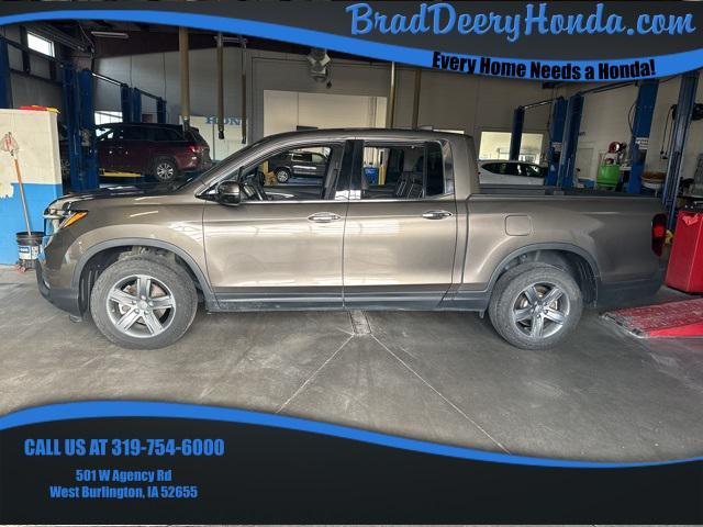 used 2022 Honda Ridgeline car, priced at $34,500