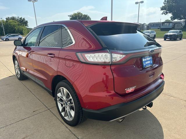 used 2018 Ford Edge car, priced at $17,900