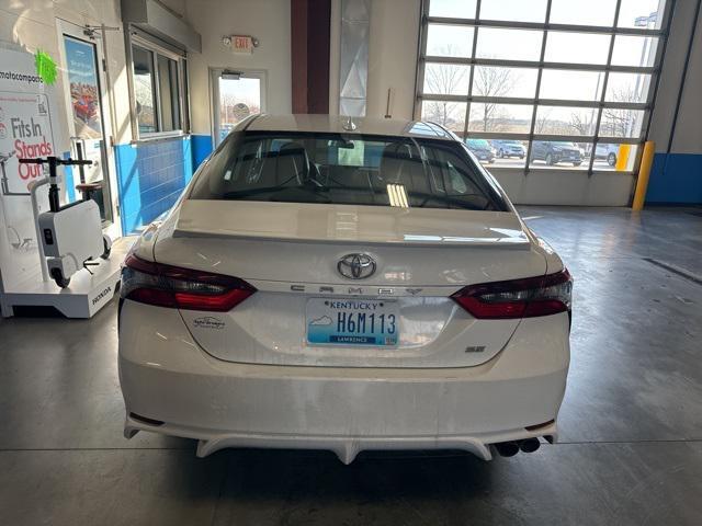 used 2021 Toyota Camry car, priced at $19,800