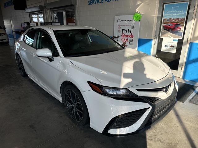 used 2021 Toyota Camry car, priced at $19,800