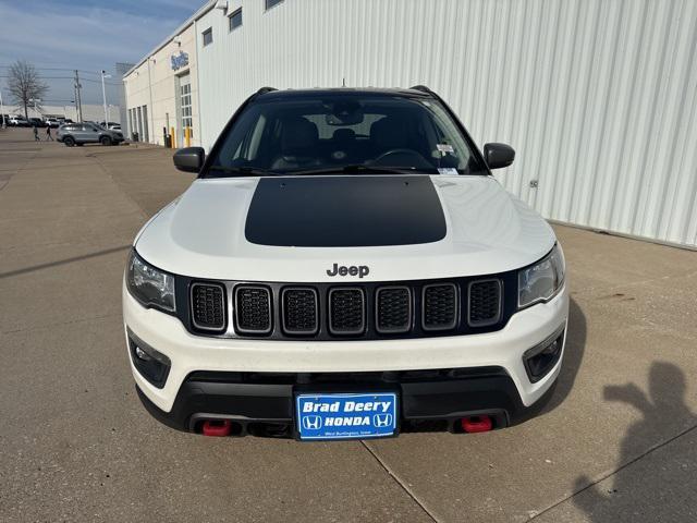 used 2021 Jeep Compass car, priced at $15,600