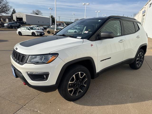 used 2021 Jeep Compass car, priced at $15,600
