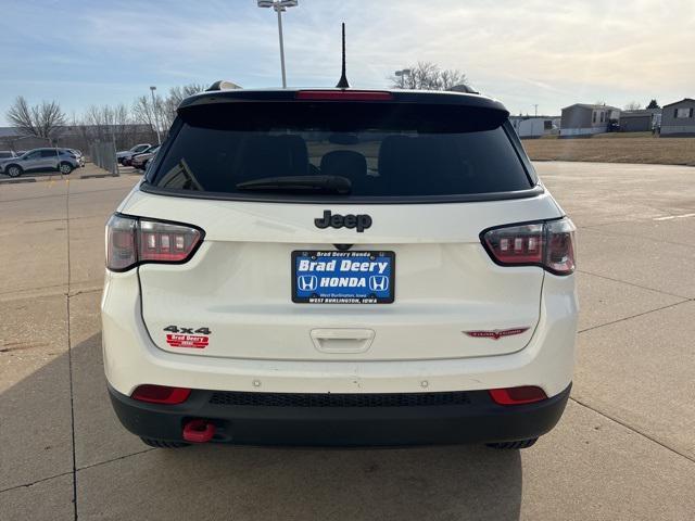 used 2021 Jeep Compass car, priced at $15,600