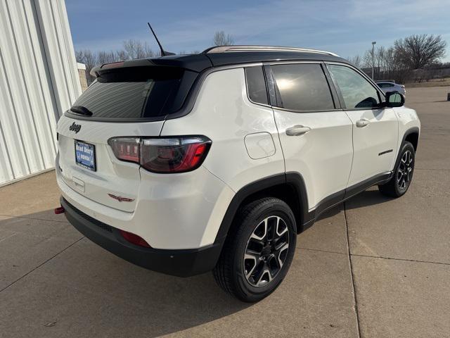 used 2021 Jeep Compass car, priced at $15,600