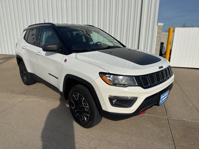used 2021 Jeep Compass car, priced at $15,600
