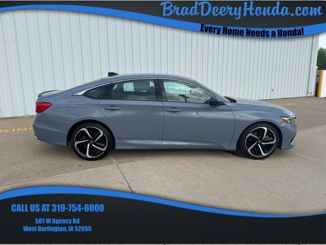 used 2022 Honda Accord car, priced at $27,650