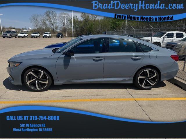 used 2022 Honda Accord car, priced at $27,650