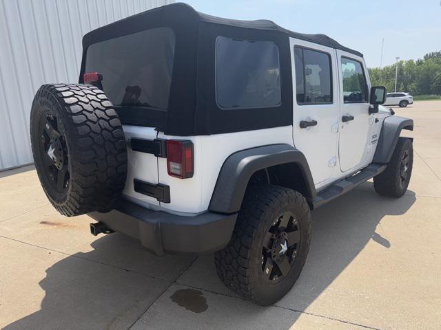 used 2017 Jeep Wrangler Unlimited car, priced at $12,300