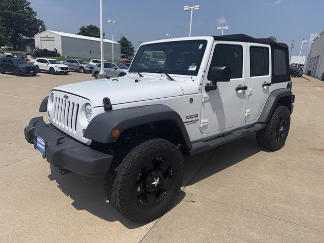 used 2017 Jeep Wrangler Unlimited car, priced at $12,300