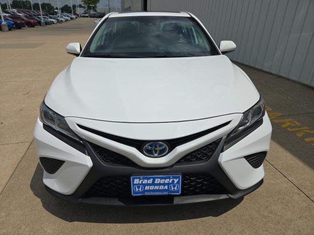 used 2019 Toyota Camry Hybrid car, priced at $17,500