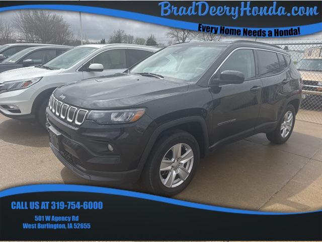 used 2022 Jeep Compass car, priced at $16,900