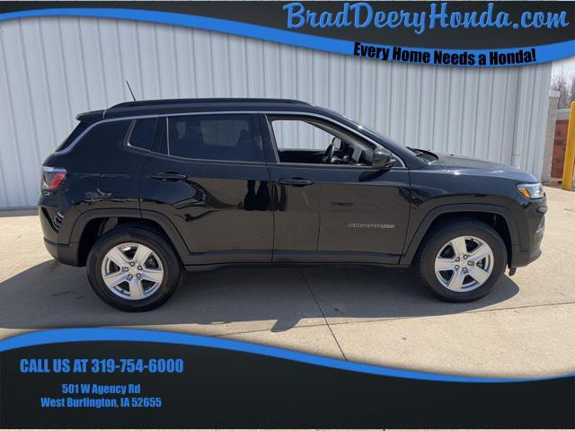 used 2022 Jeep Compass car, priced at $16,900
