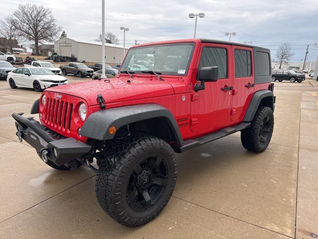 used 2015 Jeep Wrangler Unlimited car, priced at $23,500