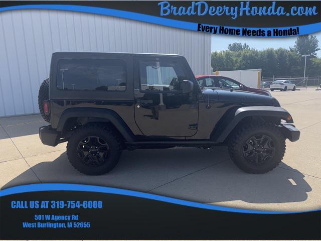 used 2015 Jeep Wrangler car, priced at $14,900