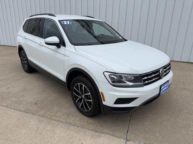 used 2021 Volkswagen Tiguan car, priced at $13,500