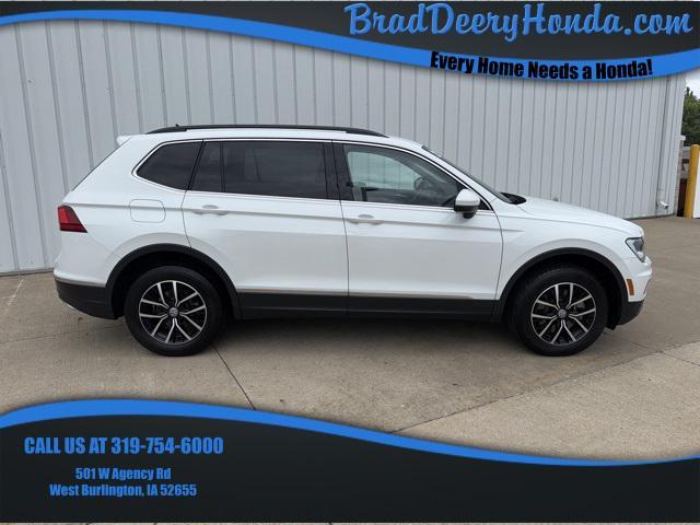used 2021 Volkswagen Tiguan car, priced at $13,500