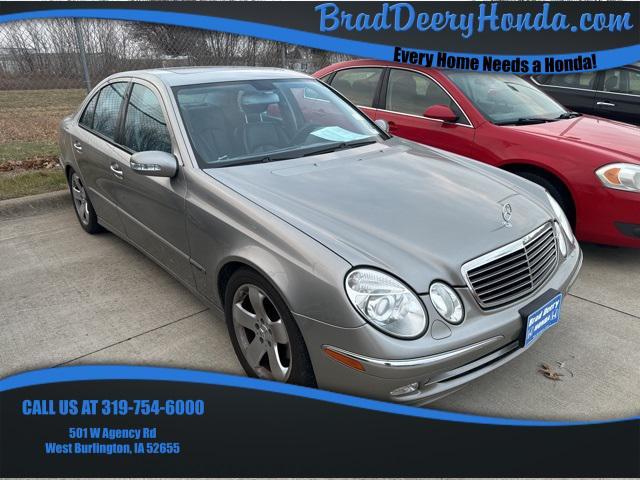 used 2004 Mercedes-Benz E-Class car, priced at $8,900