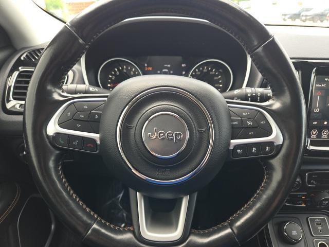 used 2021 Jeep Compass car, priced at $15,500