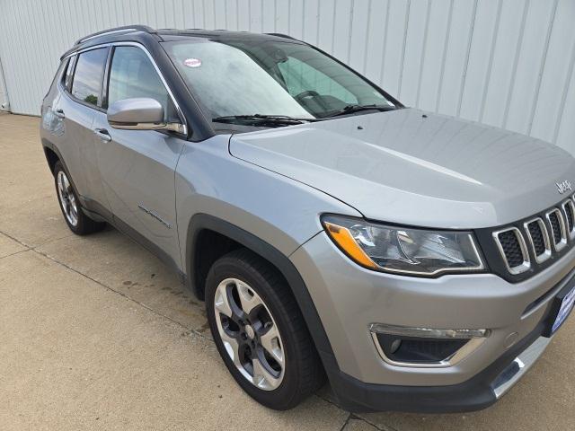used 2021 Jeep Compass car, priced at $15,500