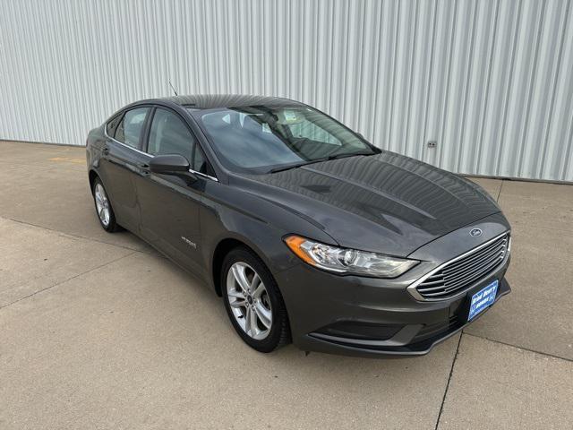 used 2018 Ford Fusion Hybrid car, priced at $10,700