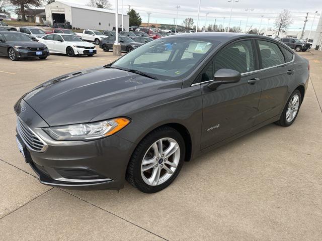 used 2018 Ford Fusion Hybrid car, priced at $10,700