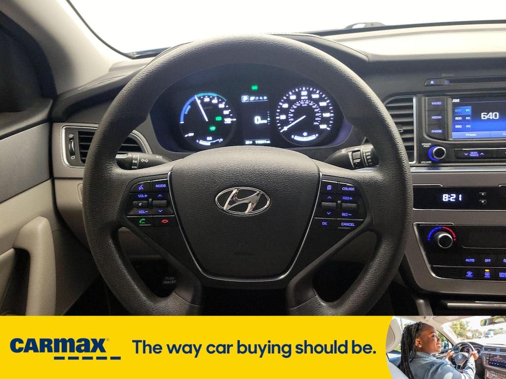 used 2016 Hyundai Sonata Hybrid car, priced at $13,599