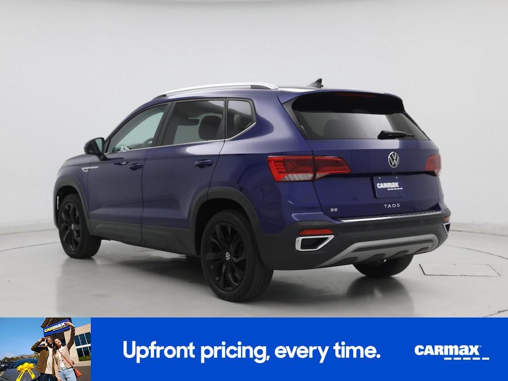 used 2023 Volkswagen Taos car, priced at $20,998