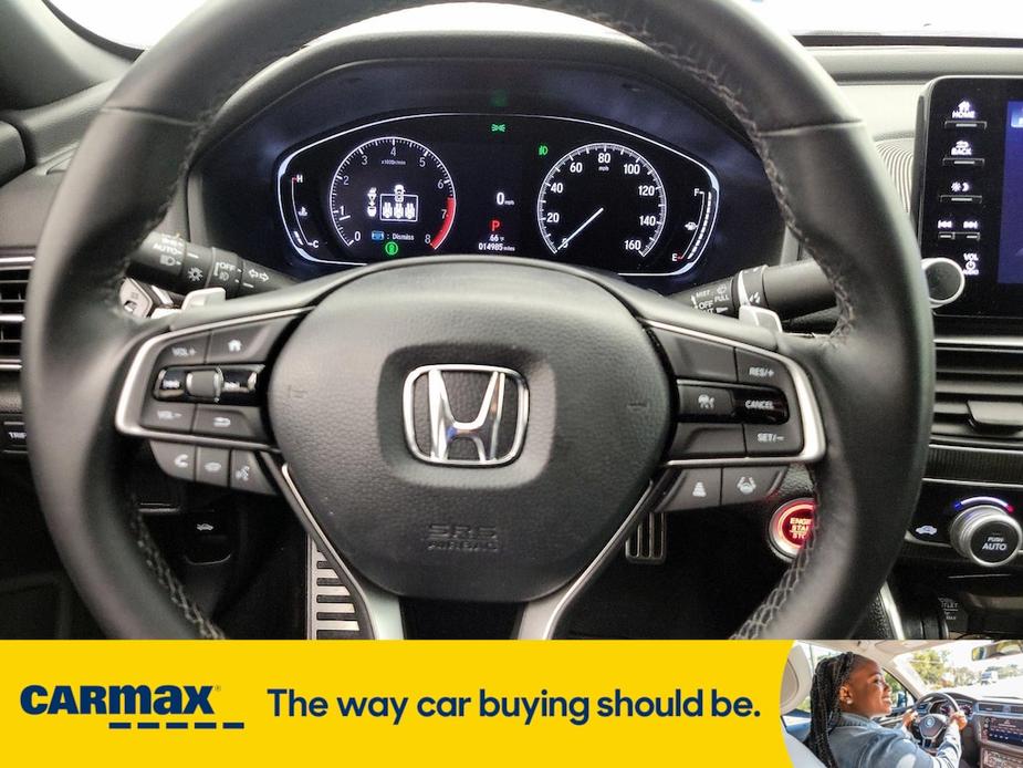 used 2022 Honda Accord car, priced at $28,998