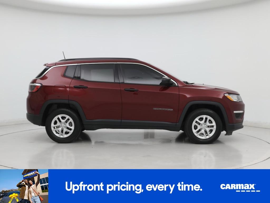 used 2021 Jeep Compass car, priced at $18,998