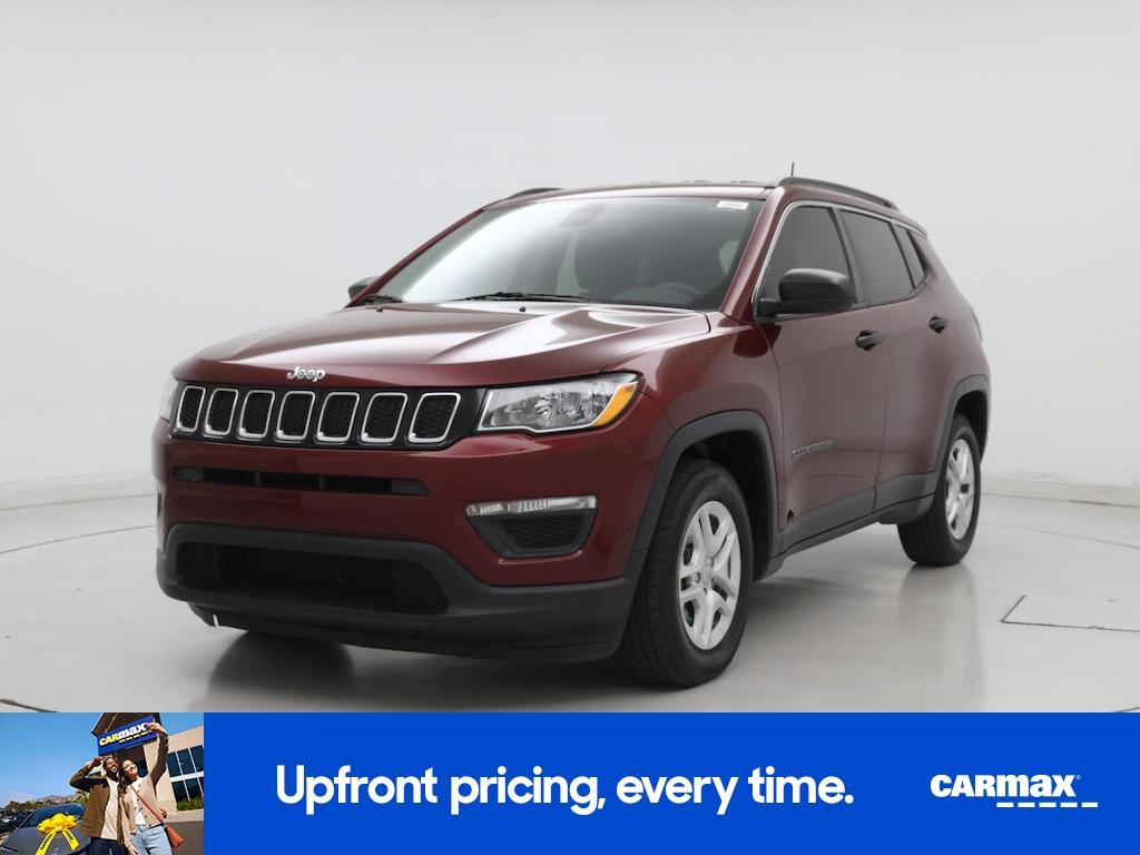used 2021 Jeep Compass car, priced at $18,998