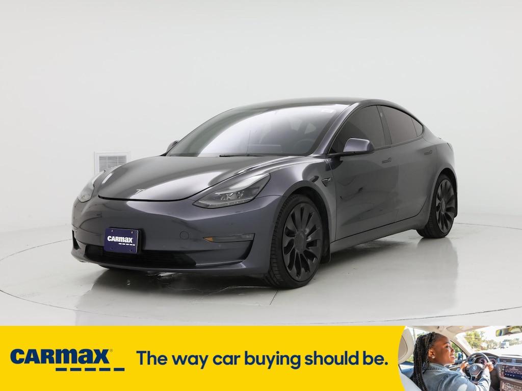 used 2022 Tesla Model 3 car, priced at $29,998