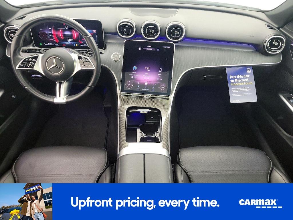 used 2024 Mercedes-Benz C-Class car, priced at $34,998