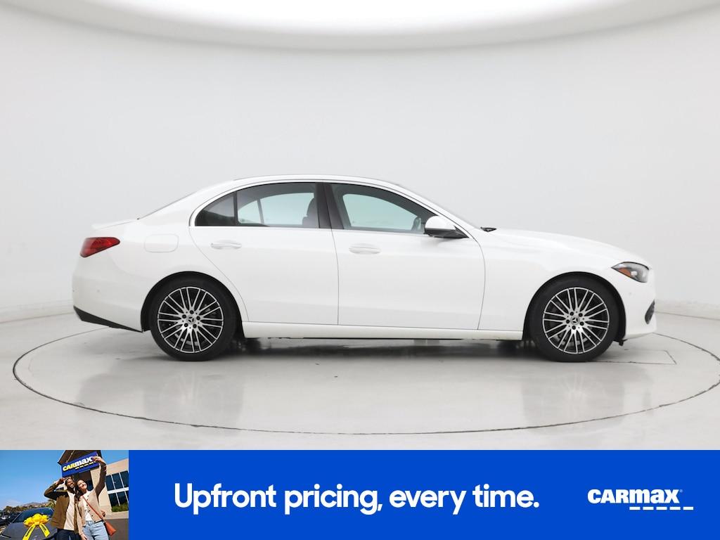 used 2024 Mercedes-Benz C-Class car, priced at $34,998