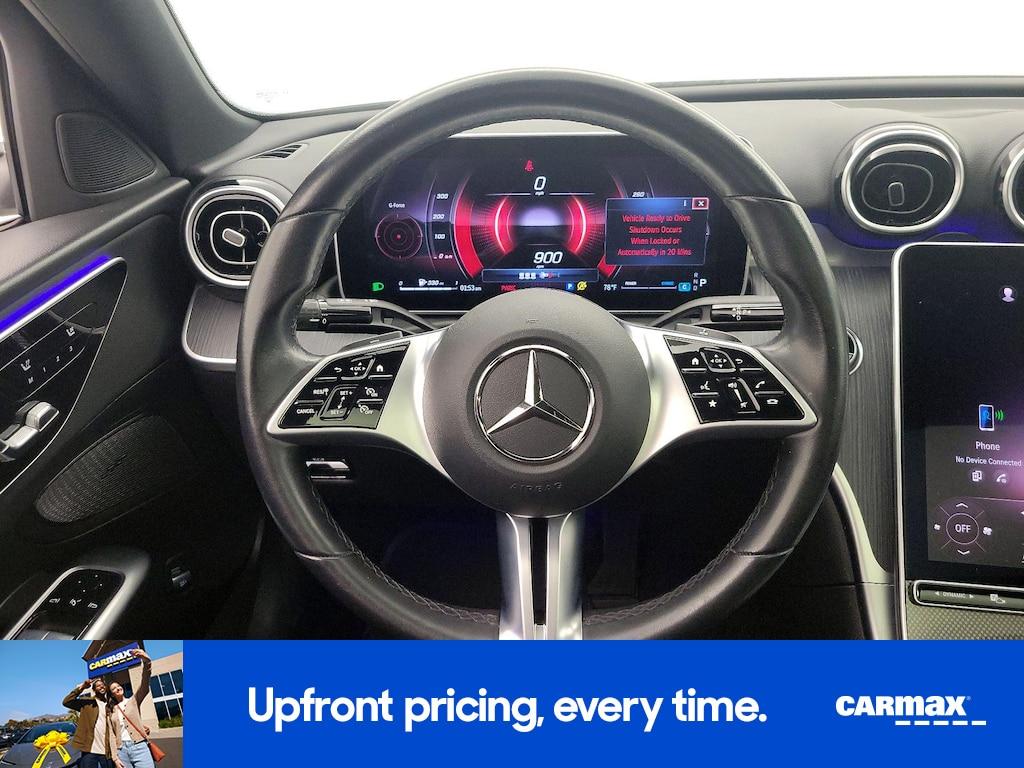 used 2024 Mercedes-Benz C-Class car, priced at $34,998