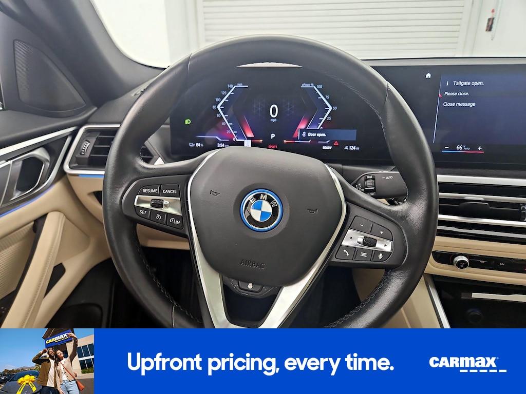used 2023 BMW i4 Gran Coupe car, priced at $36,998