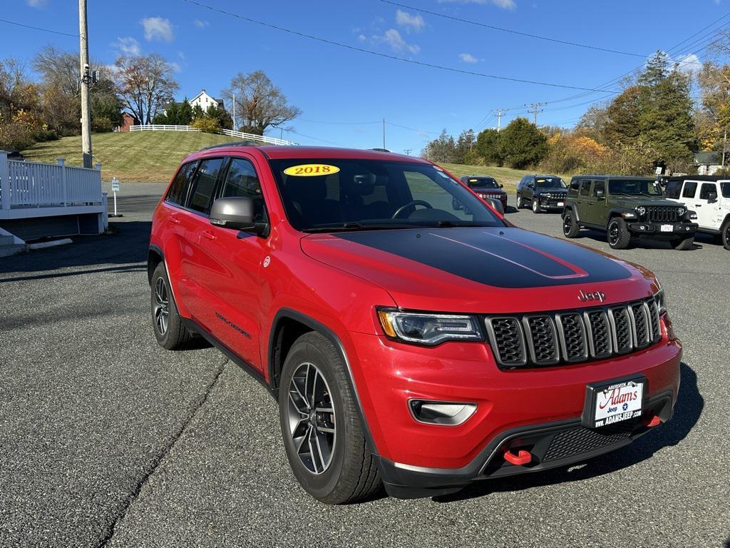 used 2018 Jeep Grand Cherokee car, priced at $16,988