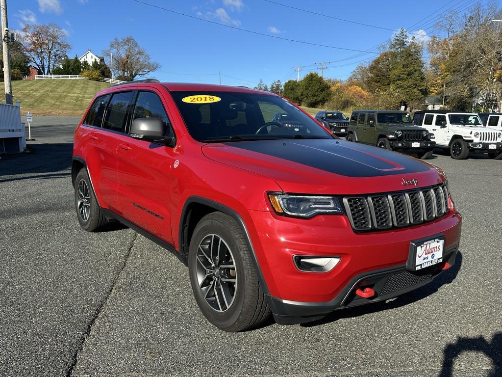 used 2018 Jeep Grand Cherokee car, priced at $16,988
