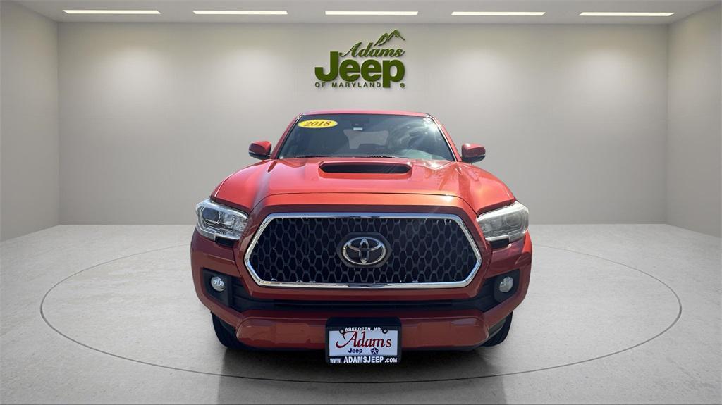used 2018 Toyota Tacoma car, priced at $26,340