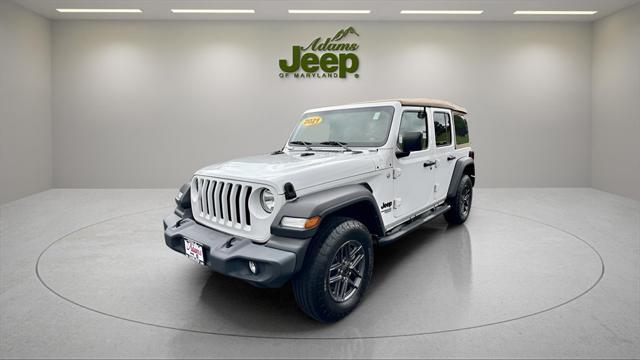 used 2021 Jeep Wrangler Unlimited car, priced at $29,980