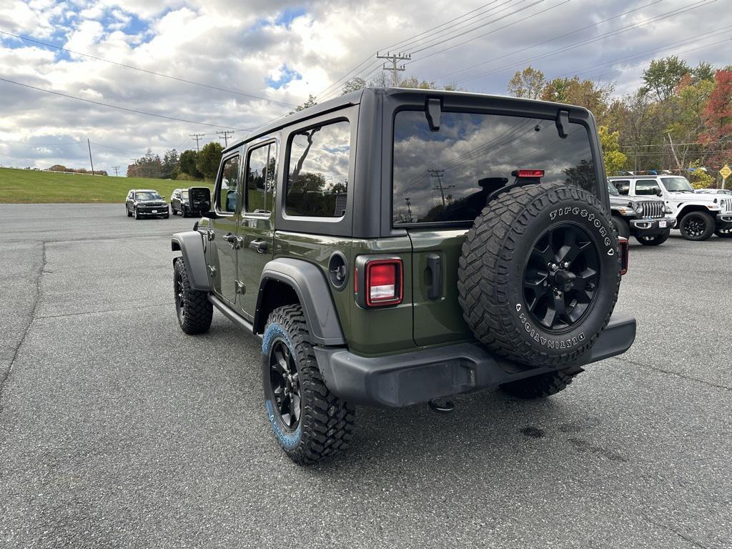 used 2021 Jeep Wrangler car, priced at $32,905